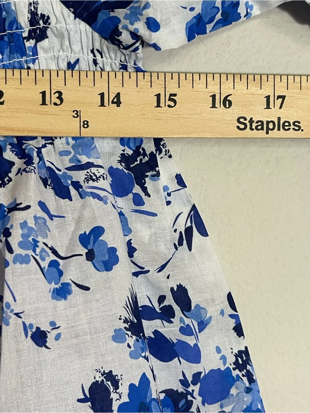 Tuckernuck Bluebell Meadows Tilly Smocked Floral Blouse Size XS NWT Lightweight